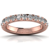 Ivana Jewels Rings Rose Gold / 14KT 1 Carat Classic Round Cut Band Ring