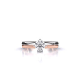 Ivana Jewels Rings Rose Gold / 14KT 40 Pointers Classic Solitaire Ring