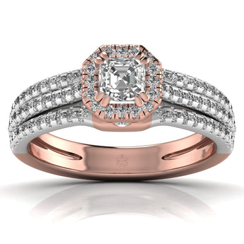 Ivana Jewels Rings Rose Gold / 14KT All Women Bridal Ring