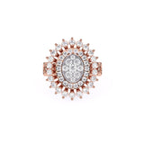 Ivana Jewels Rings Rose Gold / 14KT Celestial Cluster Ring