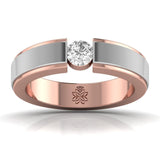Ivana Jewels Rings Rose Gold / 14KT Classic Charm Duo-Tone Ring