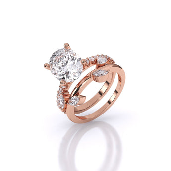 Ivana Jewels Rings Rose Gold / 14KT Entwined Elegance Ring