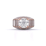 Ivana Jewels Rings Rose Gold / 14KT Eternal Harmony Round Solitaire