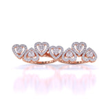 Ivana Jewels Rings Rose Gold / 14KT Heart of Elegance