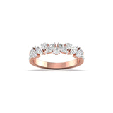 Ivana Jewels Rings Rose Gold / 14KT Luxurious Marquise Diamond Eternity Ring