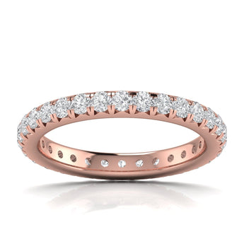 Ivana Jewels Rings Rose Gold / 14KT Luxury Eternity Wedding Ring