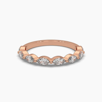 Ivana Jewels Rings Rose Gold / 14KT Marquise Mini Eternal Ring