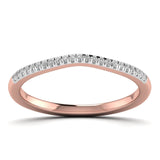 Ivana Jewels Rings Rose Gold / 14KT Minimalist Bar Set Band