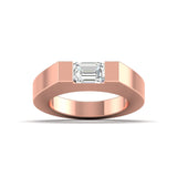 Ivana Jewels Rings Rose Gold / 14KT Modern Gold Diamond Ring for Men