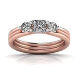 Ivana Jewels Rings Rose Gold / 14KT Radiant Love Diamond Ring