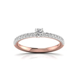 Ivana Jewels Rings Rose Gold / 14KT Resplendent Solitaire Ring