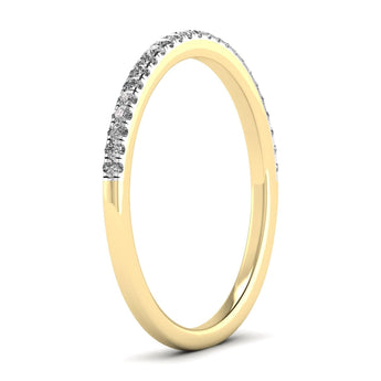 Ivana Jewels Rings Simple Diamond Band