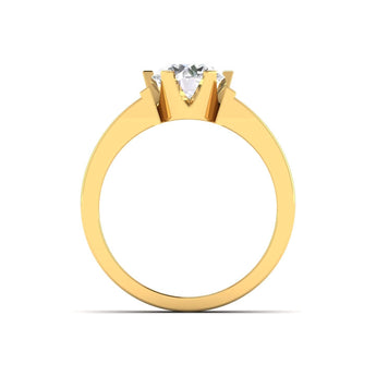 Ivana Jewels Rings Simple Diamond Engagement Ring