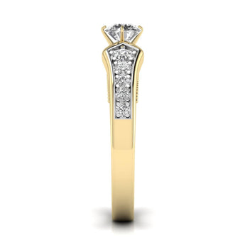 Ivana Jewels Rings Sky Bubble Cluster Diamond Ring