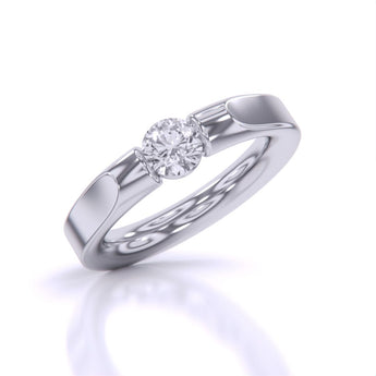Ivana Jewels Rings Solitaire Diamond Ring