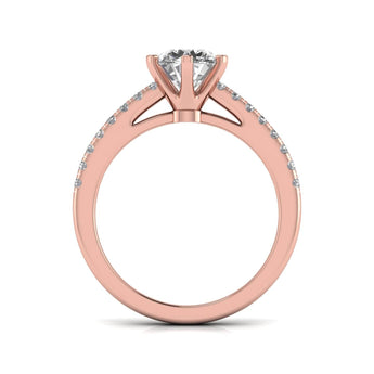 Ivana Jewels Rings Sparkle Round Cut Diamond Ring