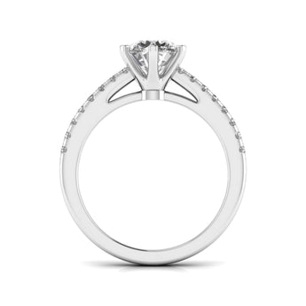 Ivana Jewels Rings Sparkle Round Cut Diamond Ring