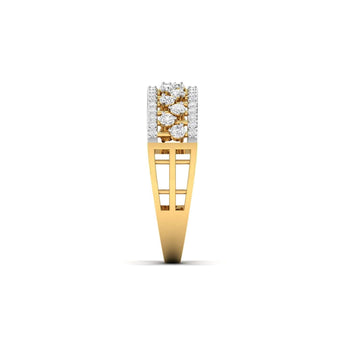 Ivana Jewels Rings Sparkling Platinum Diamond Eternity Band