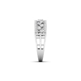 Ivana Jewels Rings Sparkling Platinum Diamond Eternity Band