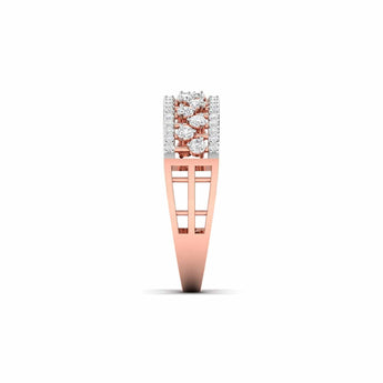 Ivana Jewels Rings Sparkling Platinum Diamond Eternity Band