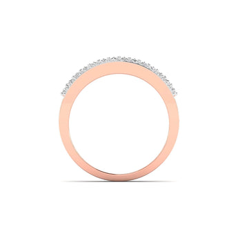 Ivana Jewels Rings Sparkling Platinum Diamond Eternity Band