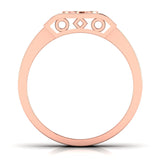 Ivana Jewels Rings Spiritual Om Symbol Diamond Men's Ring