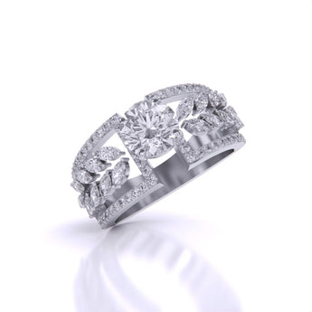 Ivana Jewels Rings Starry Night Cocktail Ring