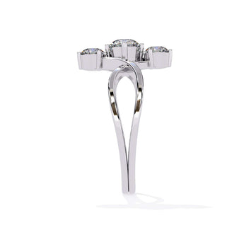 Ivana Jewels Rings Trio Diamond Ring