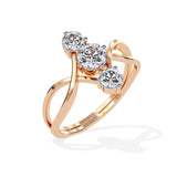 Ivana Jewels Rings Trio Diamond Ring