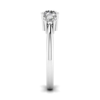 Ivana Jewels Rings Triple Head Diamond Ring