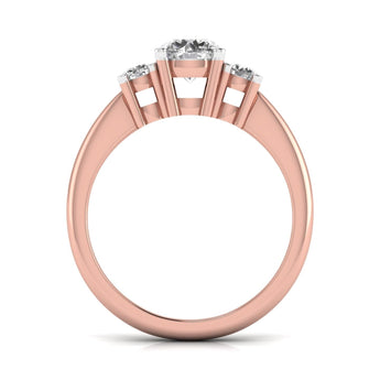 Ivana Jewels Rings Triple Head Diamond Ring