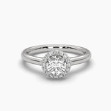 Ivana Jewels Rings White Gold / 14KT 0.45 Pointer Round Solitaire Diamond Ring