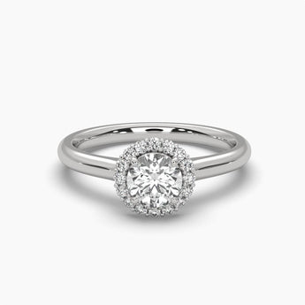 Ivana Jewels Rings White Gold / 14KT 0.45 Pointer Round Solitaire Diamond Ring