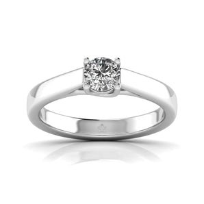 Ivana Jewels Rings White Gold / 14KT 0.6 Carat Celestial Solitaire