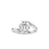 Ivana Jewels Rings White Gold / 14KT 1.2 Carat Round Diamond 6-prong Setting Casual Ring