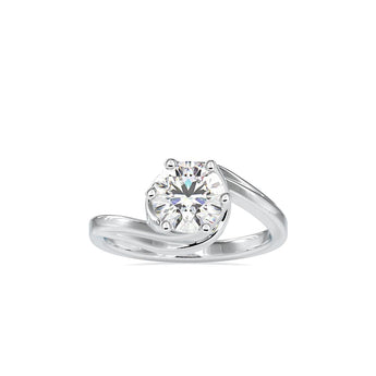 Ivana Jewels Rings White Gold / 14KT 1.2 Carat Round Diamond 6-prong Setting Casual Ring
