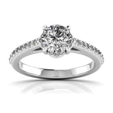 Ivana Jewels Rings White Gold / 14KT 1.2 Carat Stellar Promise Solitaire