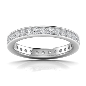 Ivana Jewels Rings White Gold / 14KT 1.20 Carats Diamonds Eternity Band