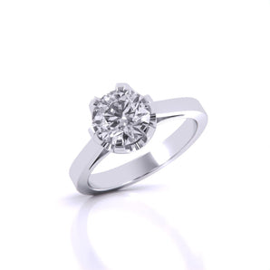 Ivana Jewels Rings White Gold / 14KT 1 Carat Golden Promise