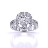 Ivana Jewels Rings White Gold / 14KT 1 Carat Solitaire Fashion Ring