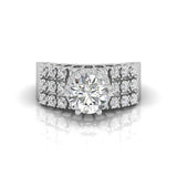 Ivana Jewels Rings White Gold / 14KT 2.16 Carat Solitaire Enchanting Ring