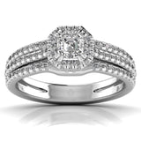 Ivana Jewels Rings White Gold / 14KT All Women Bridal Ring
