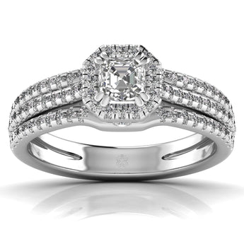 Ivana Jewels Rings White Gold / 14KT All Women Bridal Ring