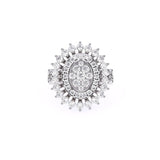Ivana Jewels Rings White Gold / 14KT Celestial Cluster Ring