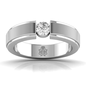 Ivana Jewels Rings White Gold / 14KT Classic Charm Duo-Tone Ring