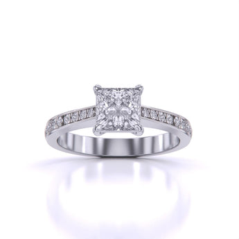 Ivana Jewels Rings White Gold / 14KT Claudette Ring