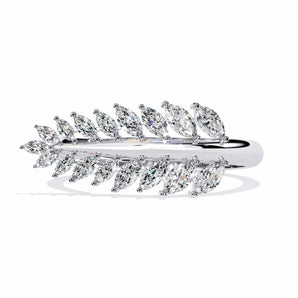 Ivana Jewels Rings White Gold / 14KT Cluster Marquise Diamond Ring