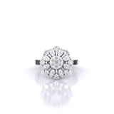 Ivana Jewels Rings White Gold / 14KT Daily Radiance Floral Ring
