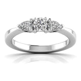 Ivana Jewels Rings White Gold / 14KT Endless Glamorous Fancy With Brilliant Cut Diamond Ring