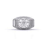 Ivana Jewels Rings White Gold / 14KT Eternal Harmony Round Solitaire